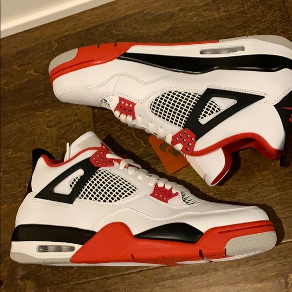 *SOLD ON EBAY* Air Jordan 4 Fire Red Size 12 DS - Picture 6 of 6